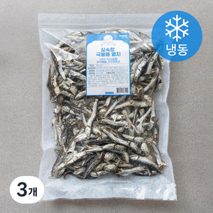 바다원 실속형 국물용 멸치 상급 (냉동), 600g, 3개