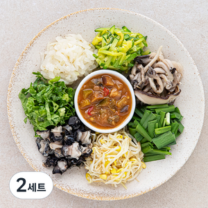 정미경키친 우렁 강된장 비빔밥 세트 2인분 410g, 2세트