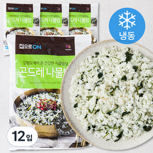 집으로온 곤드레나물밥 (냉동), 230g, 12입