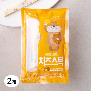 끌레베르 치즈스틱 호두 4매입, 60g, 2개