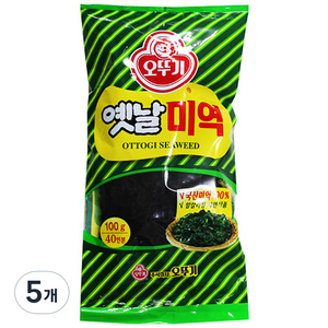 오뚜기 옛날 미역, 100g, 5개