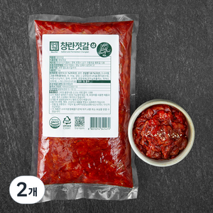 한성기업 창란젓갈 상 CF, 1kg, 2개