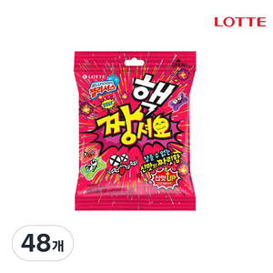 롯데제과 핵짱셔요 후르츠 젤리, 51g, 48개