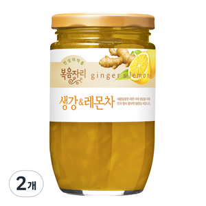 복음자리 생강 & 레몬차, 500g, 1개입, 2개