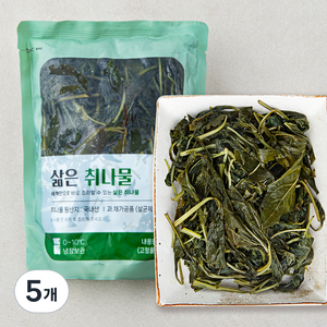 초록들 삶은 취나물, 400g, 5개