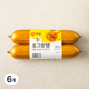 백설 동그랑땡 소시지, 200g, 6개