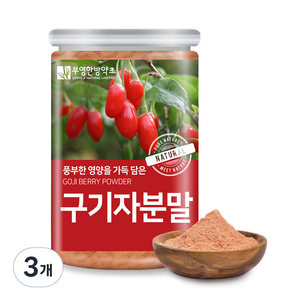 부영한방약초 구기자 분말, 300g, 3개