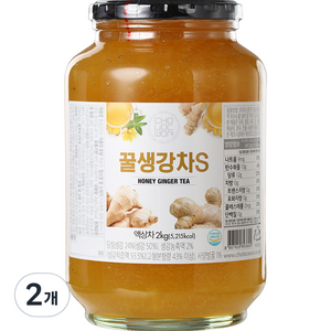 초록원 꿀생강차 S, 2kg, 1개입, 2개