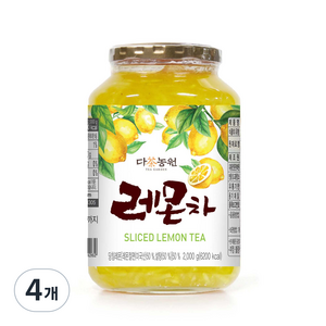 다농원 레몬차, 2kg, 1개입, 4개