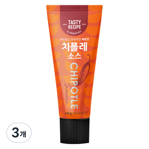 움트리 치폴레 소스, 100g, 3개