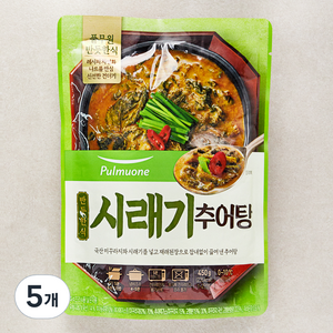 풀무원 반듯한식 시래기 추어탕 냉장, 450g, 5개