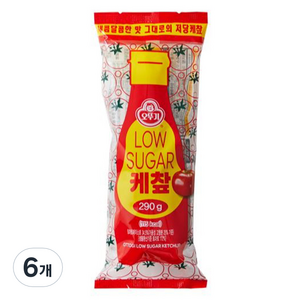 오뚜기 Low suga 케찹, 290g, 6개