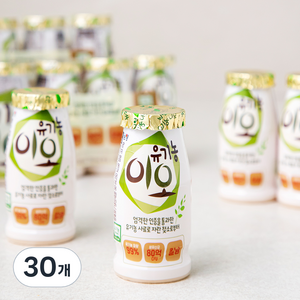 남양이오 유기가공식품인증 요구르트, 80ml, 30개