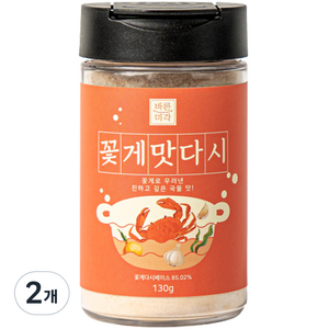 바른미각 꽃게맛다시, 130g, 2개