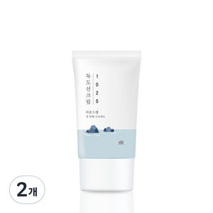 라운드랩 1025 독도 선크림 SPF 50+ PA++++, 50ml, 2개