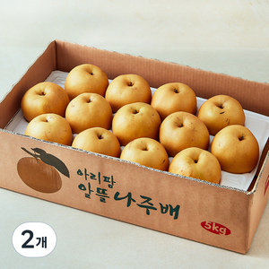 아리팜 나주 알뜰배 11~15입, 2개, 5kg