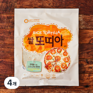 남향푸드또띠아 쌀또띠아, 225g, 4개