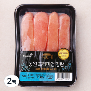 동원산업 프리미엄 명란, 250g, 2팩