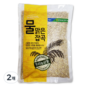 물맑은양평 청운농협 늘보리, 1kg, 2개