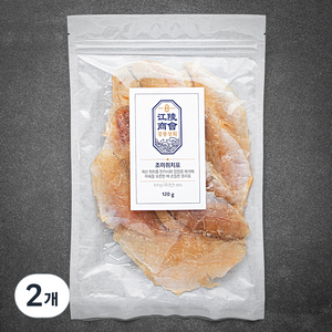 강릉상회 국내산 조미쥐치포, 120g, 2개