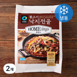 청정원 호밍스 불고기 낙지전골 밀키트 (냉동), 730g, 2개