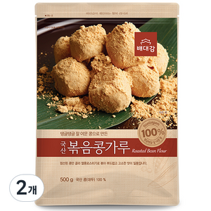 배대감 볶음콩가루, 500g, 2개