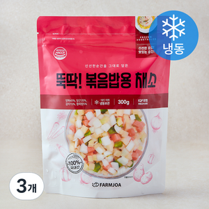 뚝딱! 볶음밥용 채소 (냉동), 3개, 300g