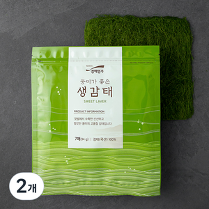 청해명가 생감태, 14g(7매), 2개