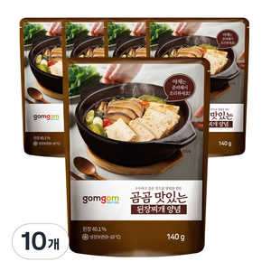 곰곰 맛있는 된장찌개 양념, 10개, 140g