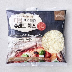 쁘띠구르망 더블 프로마쥬 슈레드 치즈, 400g, 1개