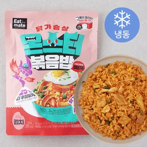 잇메이트 닭가슴살 몬스터 이지쿡 김치 볶음밥 (냉동), 250g, 1팩