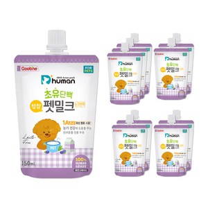 듀먼 초유단백 챱챱 펫밀크, 눈가반짝, 150ml, 10개