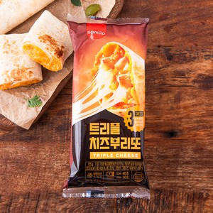 삼립 트리플 치즈 부리또, 125g, 1개