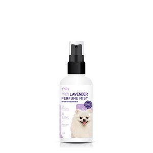 PETERPET 반려동물 내추럴 펫 케어 라벤더 퍼퓸 미스트, 120ml, 1개