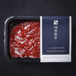 대정한우 국내산 한우 정육 불고기 2등급 (냉장), 300g, 1개