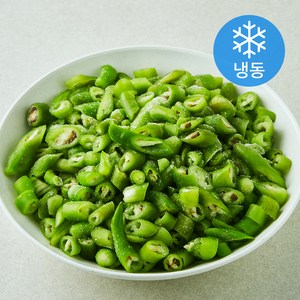 청양고추 다이스 (냉동), 1개, 1kg