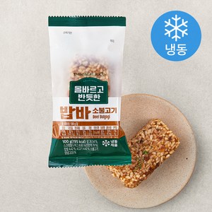 올바르고반듯한 밥바 소불고기 (냉동), 100g, 1개