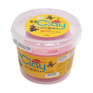 이지피아 이지클레이, 분홍, 600g, 1개