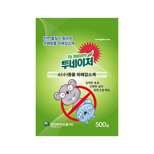 투네이처 소 동물 피해감소제, 500g, 1개