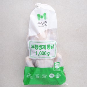 목우촌 무항생제 통닭 (냉장), 1000g, 1개