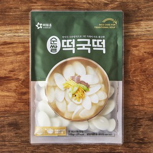 아워홈 순쌀 떡국떡, 500g, 1개