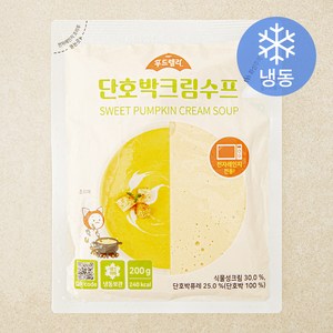 푸드렐라 단호박 크림수프 (냉동), 200g, 1개