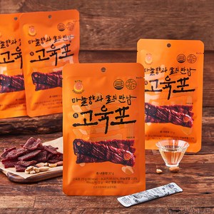 푸드랩플러스 마늘향과 꿀의 만남 고육포 25g x 4개입 + 허니스틱 12g x 4개입 세트, 1세트