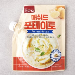 쉐프엠 매쉬드 포테이토, 500g, 1개