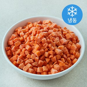 당근 다이스 (냉동), 1개, 1kg