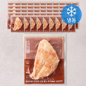 함께하닭 맛있는 스팀 헬스 닭가슴살 스모크맛 (냉동), 100g, 50개