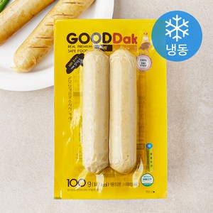 굳닭 닭가슴살 소시지 카레 (냉동), 100g, 1개