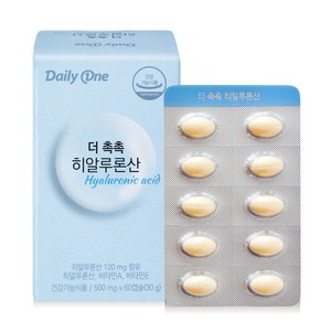 데일리원 더 촉촉 히알루론산 30g, 60정, 1개