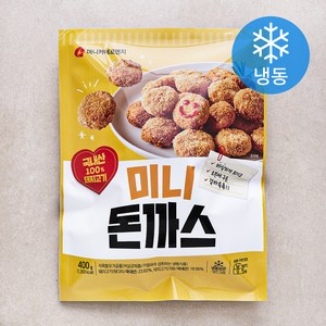 마니커에프앤지 미니돈까스 (냉동), 400g, 1개