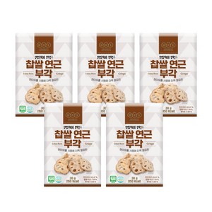 오희숙전통부각 찹쌀 연근 부각, 30g, 5개